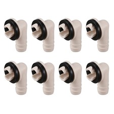 8X Raccord de Coude de