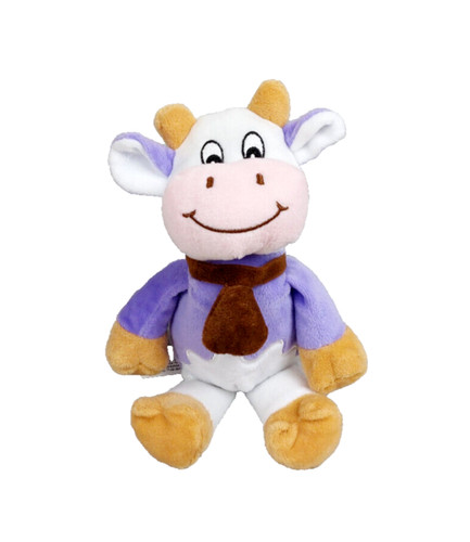 Peluche doudou vache milka - peluche,