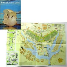 Brasilia carta turística 1960