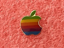 T14 Pin's logo vintage APPLE