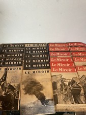 Lot de journaux Le Miroir de