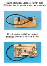 HORNBY -- Platine éclairage LED pour TZB - BB13001