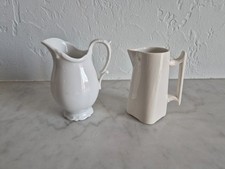 Lot 2 pots à crème, à lait