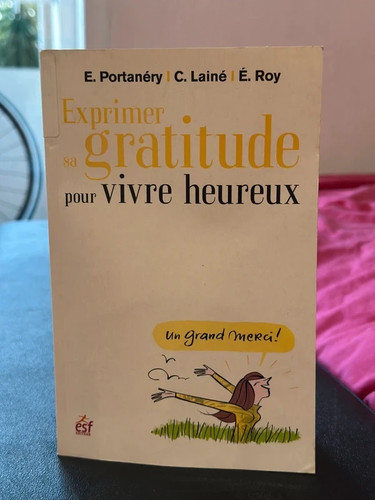 Livre exprimer sa gratitude - livre,