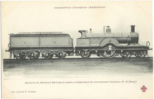 CPA LES LOCOMOTIVES (ANGLETERRE)_MACHINE N°2601 du Midland Railway