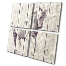 Horse Painting Vintage Animals