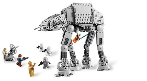Lego walker 8129 99 - at-at, 99%
