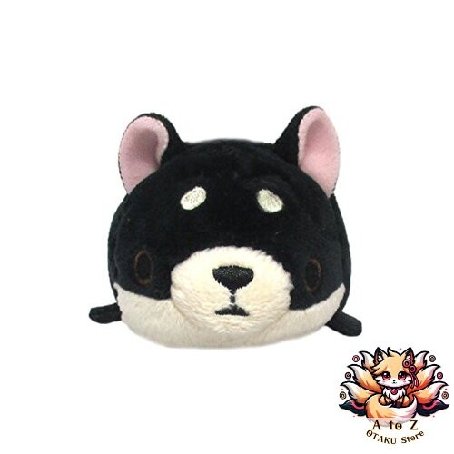 Peluche noire shiba - noire, inu