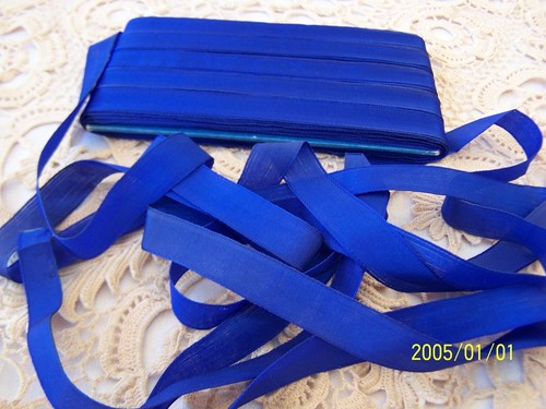 Ancien ruban soie rayonne - ancien, en