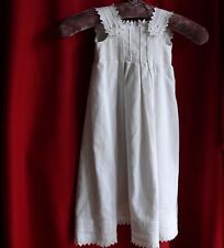 Robe de baptême en piqué de