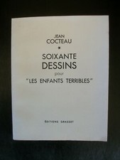 COCTEAU Jean "Soixante dessins pour Les Enfants Terribles"