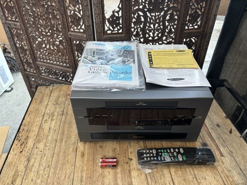 Video dual deck vcr - go,