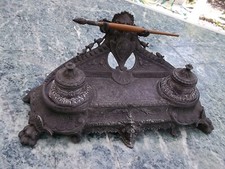 Grand encrier EMPIRE COLONIAL