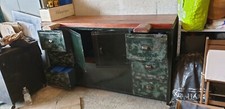 Meuble etabli ancien - meuble, metal