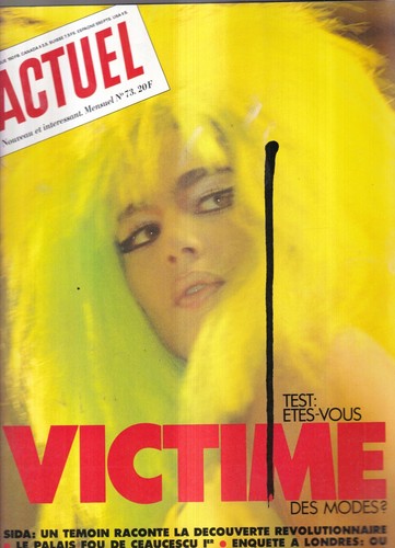 Magazine actuel 1985 - actuel, n°73.