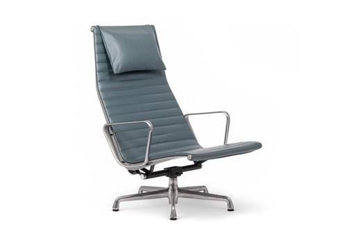 Eames blue gray - eames, leather