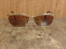 LUNETTES DE SOLEIL VINTAGE METZLER ZEISS UMBRAL REMPLIES D'OR FABRIQUÉES EN...