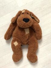 Sac à dos peluche chien patchwork type vintage H40