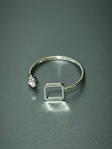 Bague argent 925 élégante - bague, en