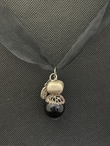 Vintage collier pendentif - collier, ras