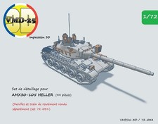 Set de détaillage  AMX30 105 Heller - 1/72