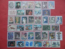 FRANCE NEUF** . MUSEE IMAGINAIRE COLLECTION DE 40 TABLEAUX  DIFFERENTS LUXE