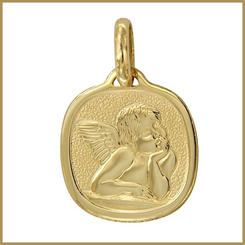 Pendentif jaune 18 - or,