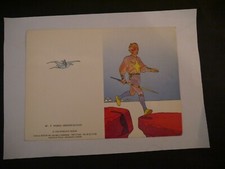 CARTE POSTALE MOEBIUS LAGUNE FUTUR MÉMOIRE 