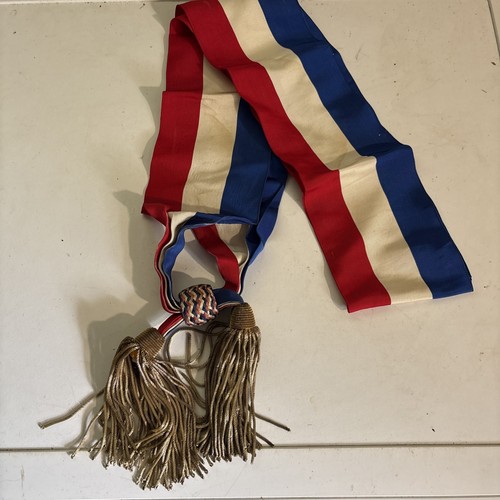 Echarpe tricolore ancienne