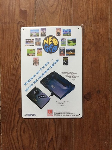 Plaque métal pub neo - ,