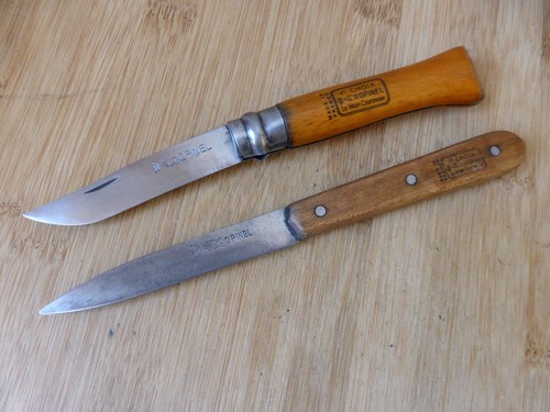 Lot couteaux opinel - couteaux,