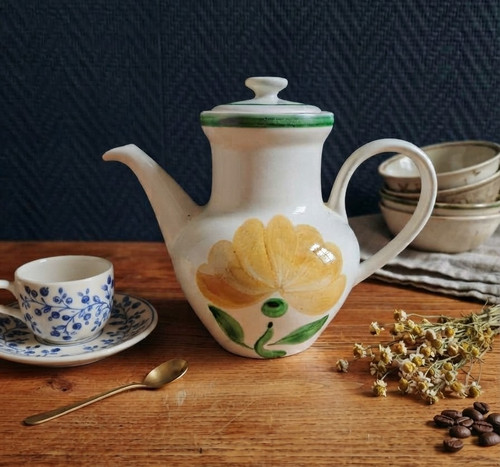 Cafetière théière vintage - cafetière/théière,