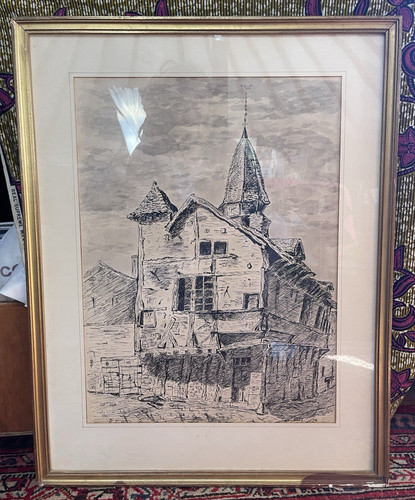Anonyme dessin l encre - dessin, à