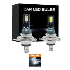 Voiture Ampoule LED Blanc Bulb 6000K H7 Phare Halogène Lumière Tunning X2