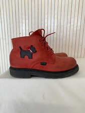 Chaussures Bottines cuir rouge Aster Enfant P.32 C32