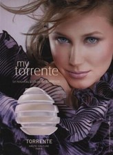 Publicité papier Parfum. Perfume ad. TORRENTE My Torrente 2004