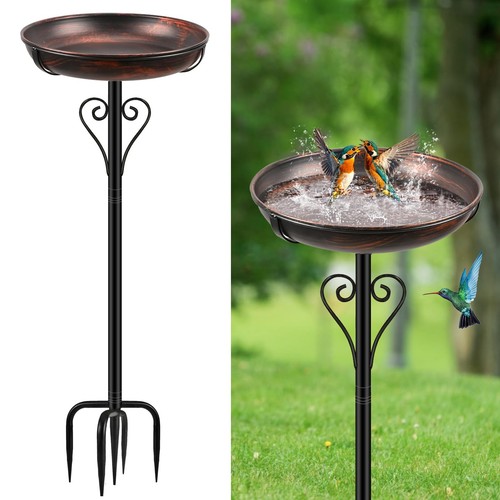 Odsnanie metal bird bath - bird, for