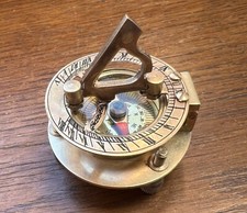 Boussole Cadran Solaire Vintage - bronze