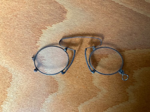 Ancienne lunette binocle pince - lunette,
