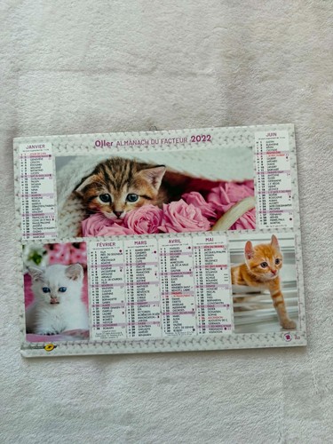 Calendrier oller almanach - calendrier, du