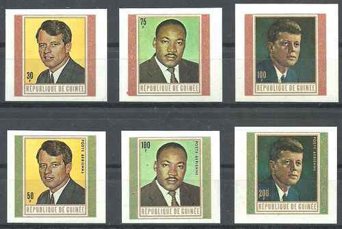 Timbres kennedy martin luther - timbres,