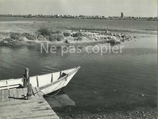 ETANG DE L'OR 1952 photo 16,4 x 21,8 cm par PIERRE AURADON MAUGUIO CARNON