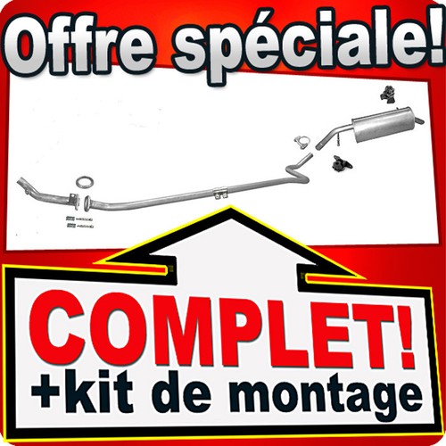 échappement pour peugeot 207 - Échappement,