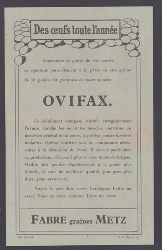 Metz ovifax produit - (57), /