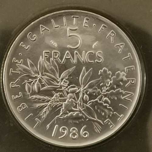 Francs semeuse 1986 - francs, fdc