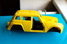 Gyrojet Les Cascadeurs CARROSERIE + Mecanisme RENAULT 4 JAUNE 1978 Kenner Meca