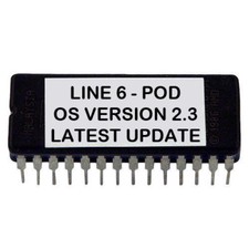 Line 6 Pod OS 2.3 Eprom Firmware Upgrade Kit / Final Update ROM Puce