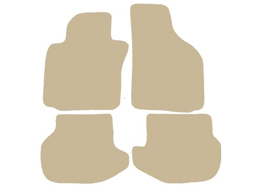 Beige velour tapis - beige,