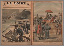 LA  LOIRE REPUBLICAINE  N°  6 05/02/1899 RIPP PRONIER MAGENTA NEGUS MENELICK