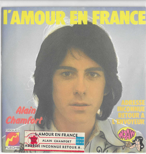 Alain chamfort - sp,